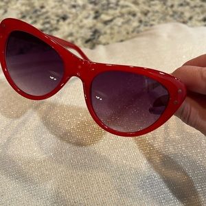 Vince Camino Red sunglasses